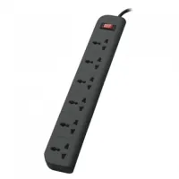 Belkin Power Strip 6 Port 2 M Gray Economy Series 